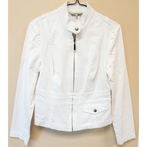 RW&CO White Cotten Jacket - Picture 1 of 5